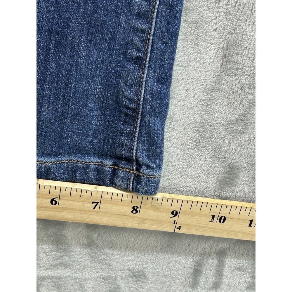 J.J. Joes Jean Women Sz 28 Bootcut Amana Whiskered Western Cowgirl Boho Mid Rise - Picture 12 of 13
